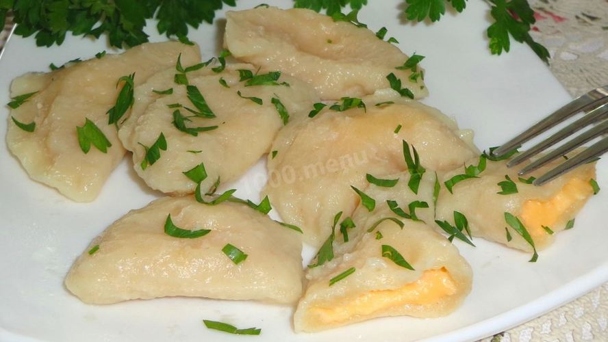 Рецепт вареники с сыром