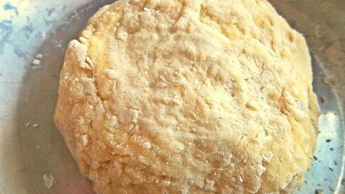 вареники с творогом и черешней