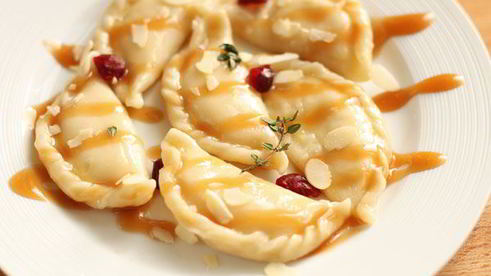 вареники с творогом