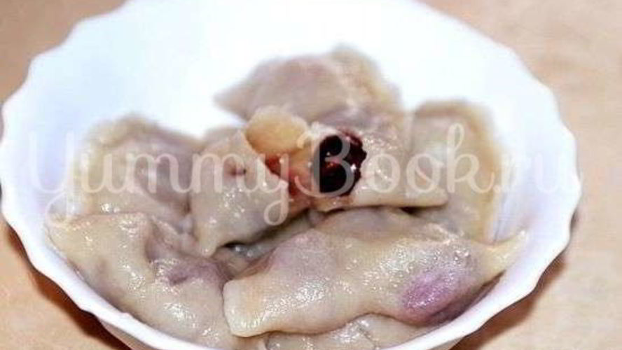 Рецепт вареники с вишней