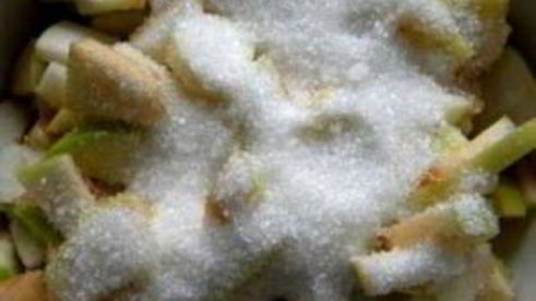 вареники с яблоками