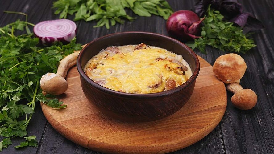 Рецепт грибное жаркое