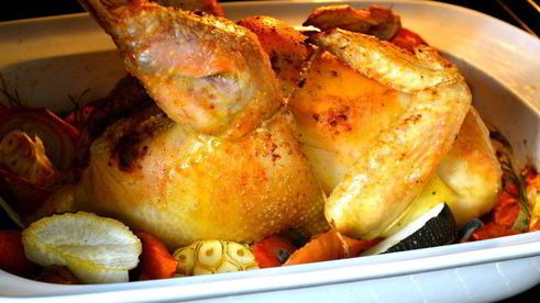 воскресное жаркое из цыпленка