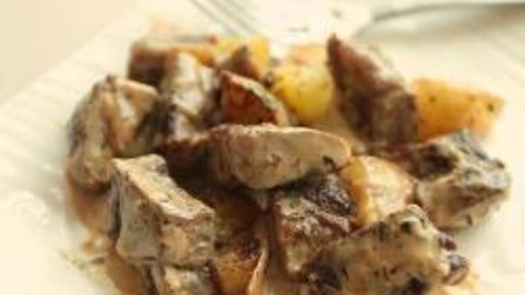 Рецепт Жаркое из баранины с картофелем