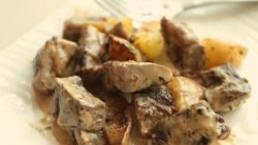 Рецепт жаркое из баранины с картофелем