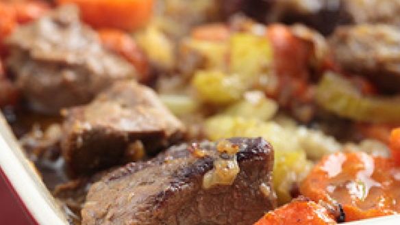 Рецепт Жаркое из баранины с овощами