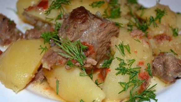 Рецепт Жаркое из баранины