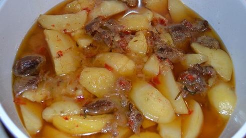жаркое из баранины