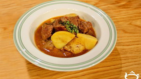 Рецепт Жаркое из говядины с картофелем