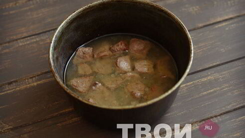 жаркое из говядины с нутом