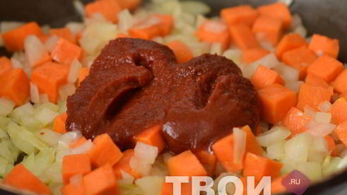 жаркое из говядины с нутом