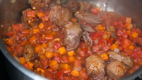 жаркое из говядины