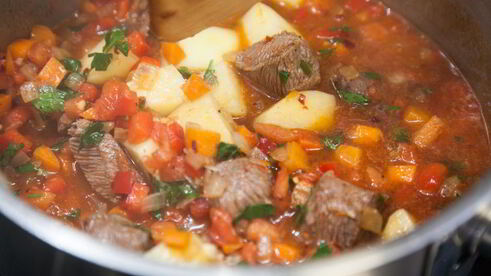 жаркое из говядины