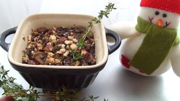 Рецепт Жаркое из грибов, каштанов и фундука