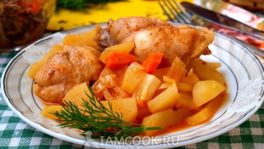 Рецепт жаркое из кролика