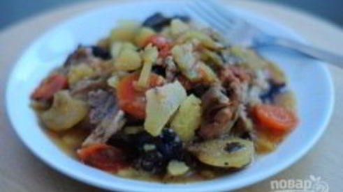 жаркое из курицы по-русски