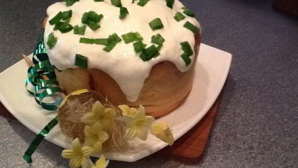 Рецепт Жаркое из курицы, Праздничный кулич