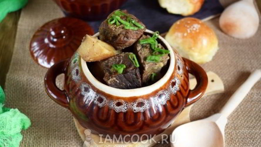 Рецепт жаркое из лосятины