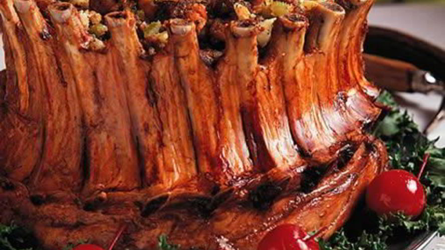 Рецепт жаркое из свинины корона