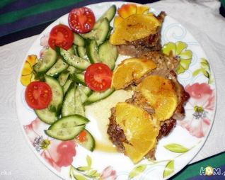 Жаркое из свинины по-испански