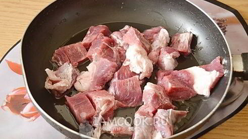 жаркое из свинины с картошкой