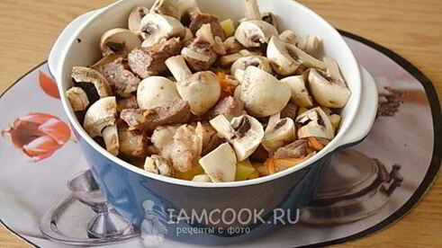 жаркое из свинины с картошкой