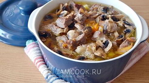 жаркое из свинины с картошкой