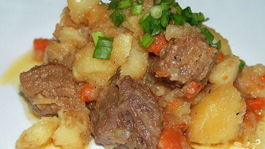 Рецепт жаркое из свинины в мультиварке