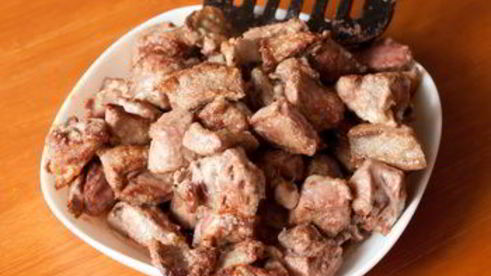 жаркое из свиного сердца