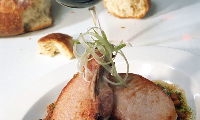 Жаркое из свиной корейки с овощами