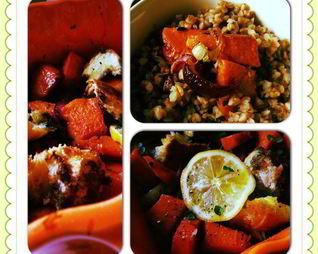 Жаркое из тыквы с травами