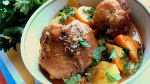 жаркое из зайца