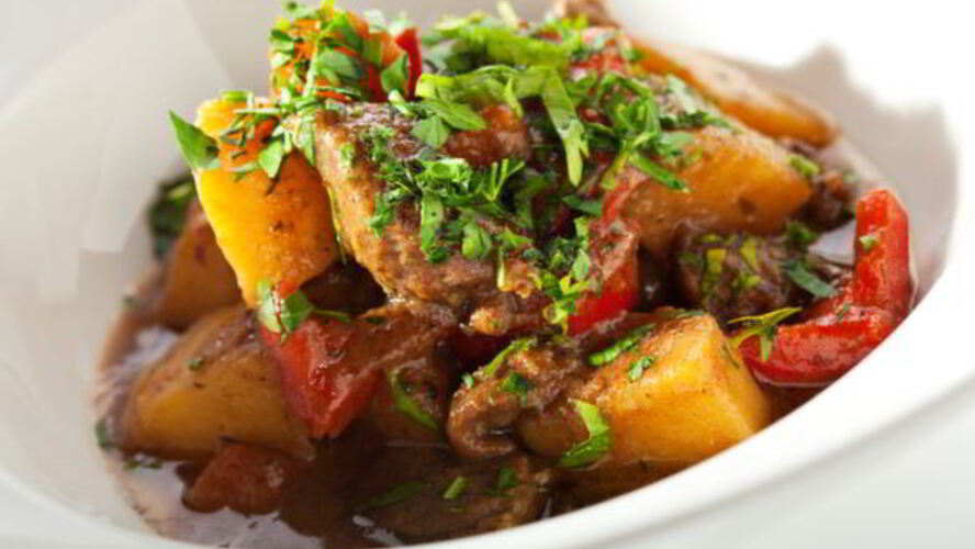 Рецепт жаркое по-домашнему с пряными травами