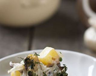 Жаркое с грибами