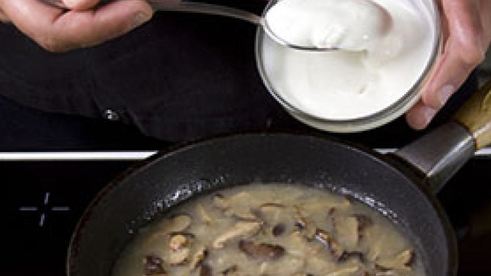 жаркое с грибами