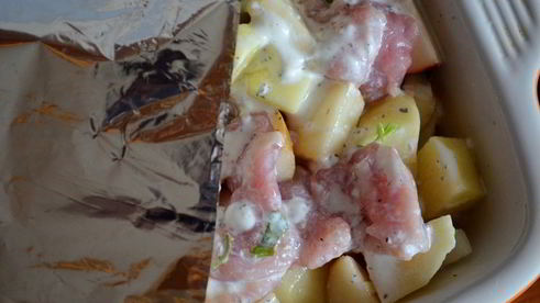 жаркое с грушами