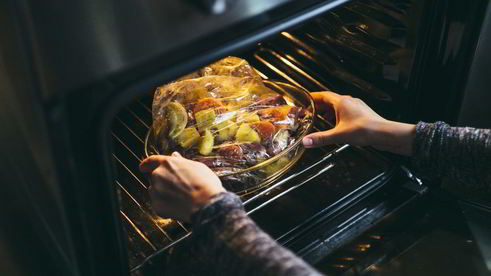 жаркое с куриными сердечками