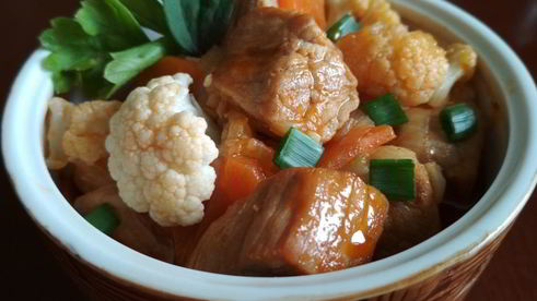 жаркое с цветной капустой