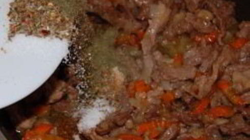 жаркое со свининой и овощами