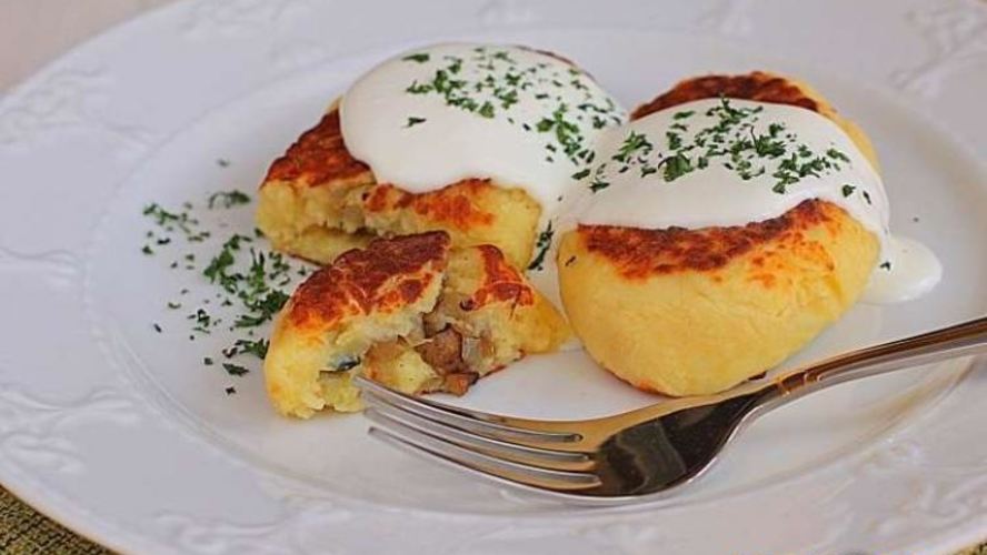 Рецепт картофельные зразы с грибами