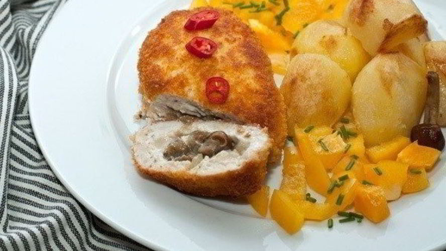 Рецепт куриные зразы с грибами