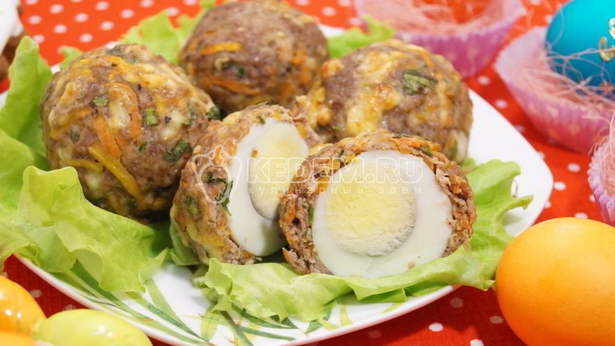 Рецепт мясные зразы с яйцом