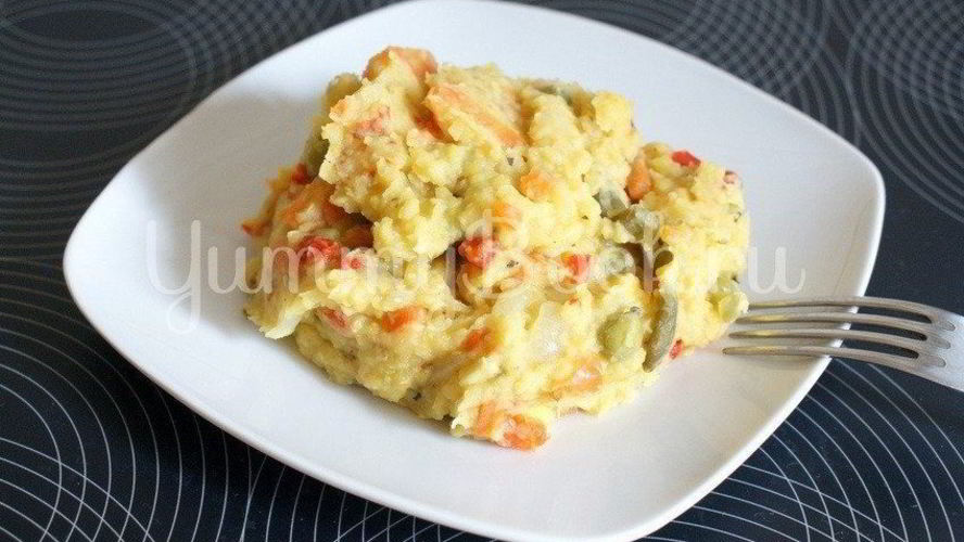 Рецепт чечевичная каша с мясом и овощами в мультиварке