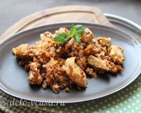 Каши с курицей