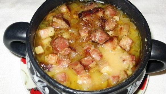 Рецепт Гороховая каша в духовке