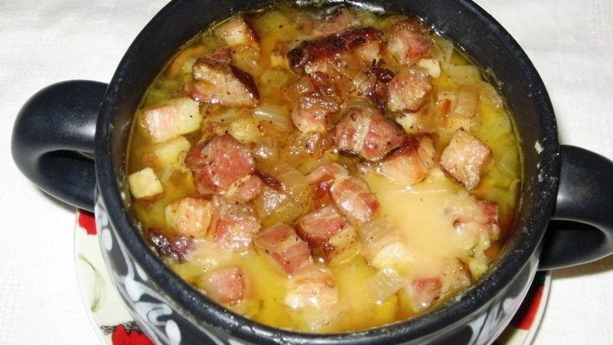 Рецепт гороховая каша в духовке