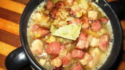 гороховая каша в духовке