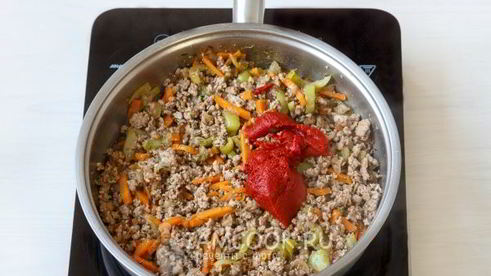 гречка по-купечески с фаршем