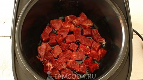 гречка по-купечески в мультиварке с говядиной