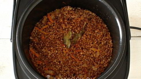 гречка по-купечески в мультиварке с говядиной